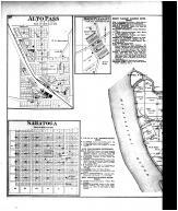 Town 11 South, Ranges 3&4 West, Alto Pass, Saratoga, Mount Pleasant - Left, Union County 1881